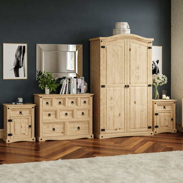 Union Rustic 4-tlg. Schlafzimmer-Set Doe & Bewertungen | Wayfair.de